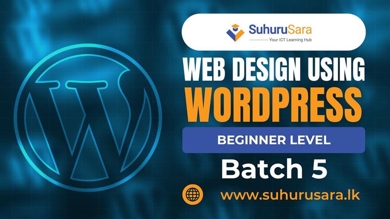 Web Design Using WordPress - Batch 5 