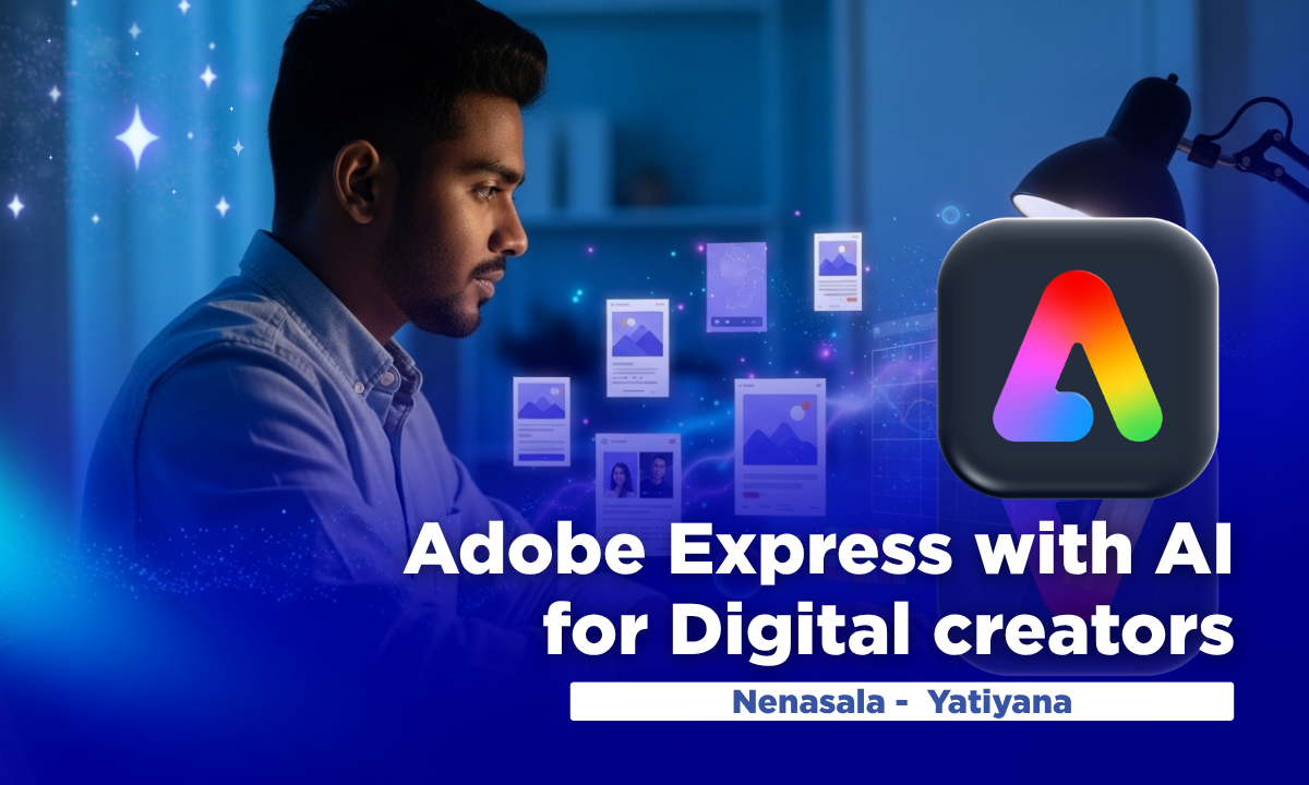 Adobe Express with AI for Digital Creators - Nenasala Yatiyana