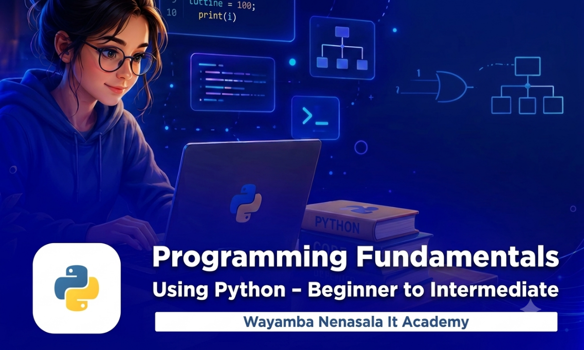 Programming Fundamentals Using Python – Beginner to Intermediate – Wayamba Nenasala IT Academy