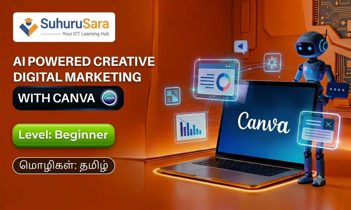 AI-Powered Creative Digital Marketing with Canva (Tamil Medium)
