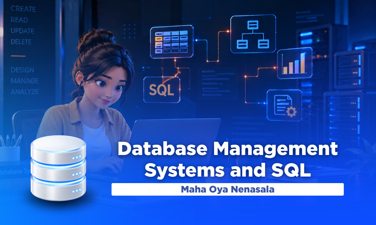 Database Management Systems and SQL - Mahaoya Nenasala